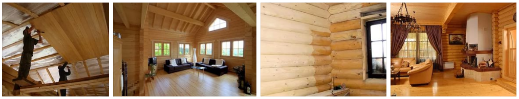 Отделка деревянного дома в Рязани и области